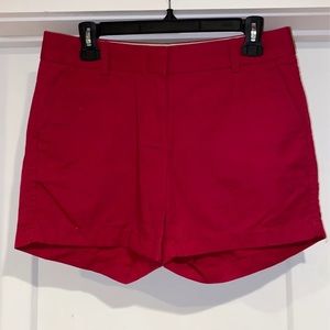 J Crew Pink Chino Shorts